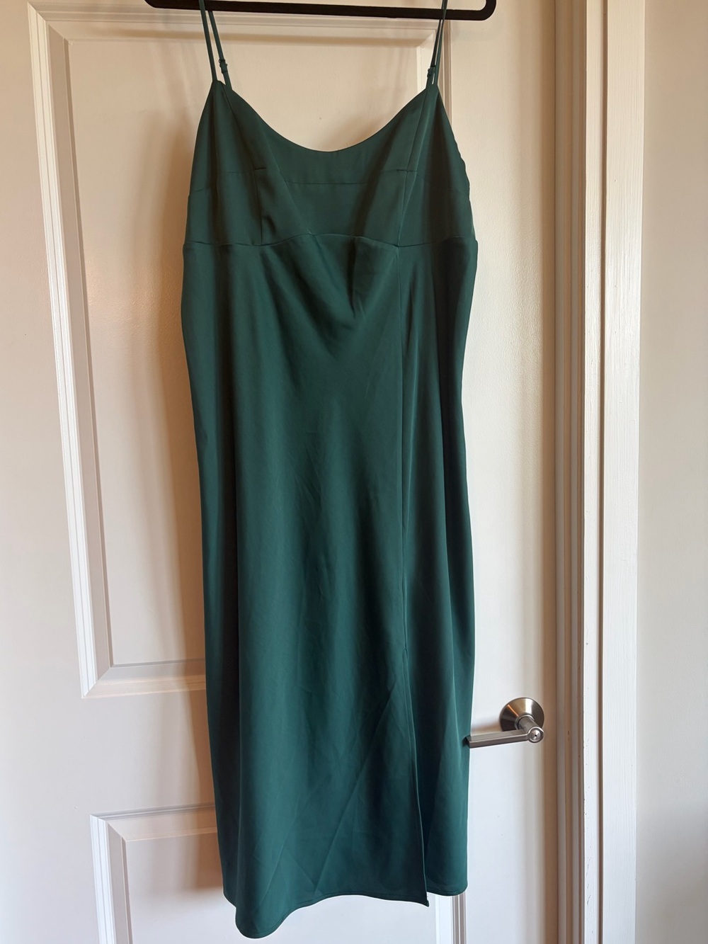 Women's Emerald Green Slip Dress